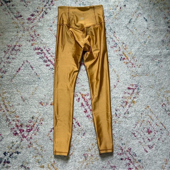 Athleta Gold High-Waisted Leggings - Picture 4 of 4